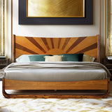 Sunset Solid Wood Bed Frame