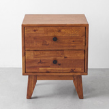 Silvia Solid Wood Nightstand