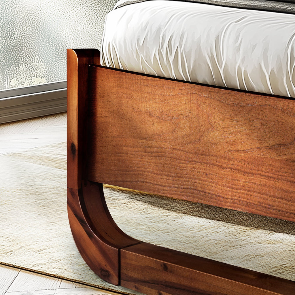 Sunset Solid Wood Bed Frame