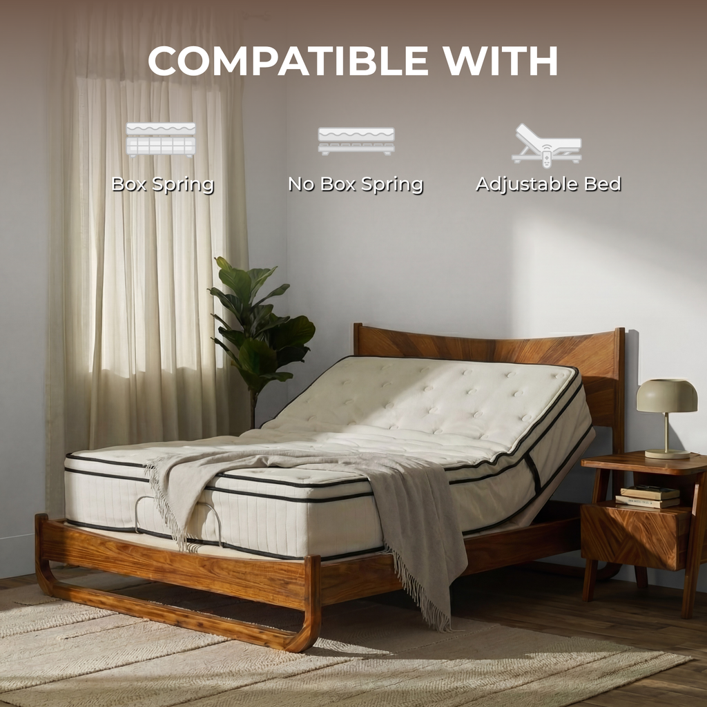 Sunset Solid Wood Bed Frame