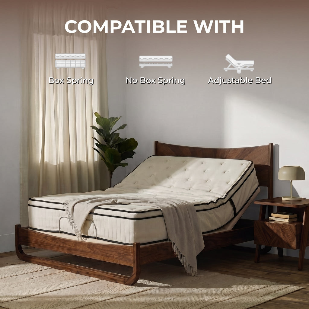 Sunset Solid Wood Bed Frame