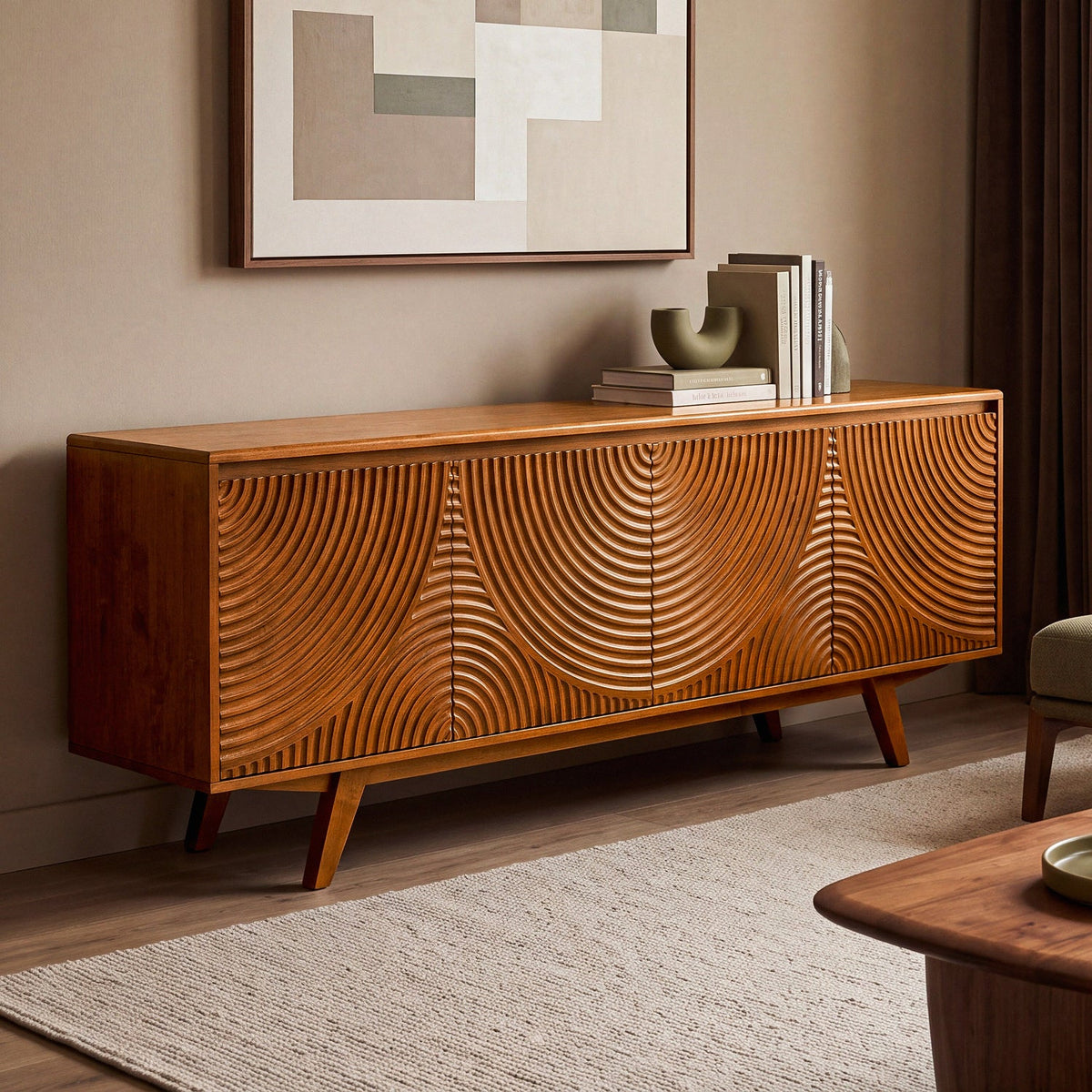 Harmony Wood TV Stand