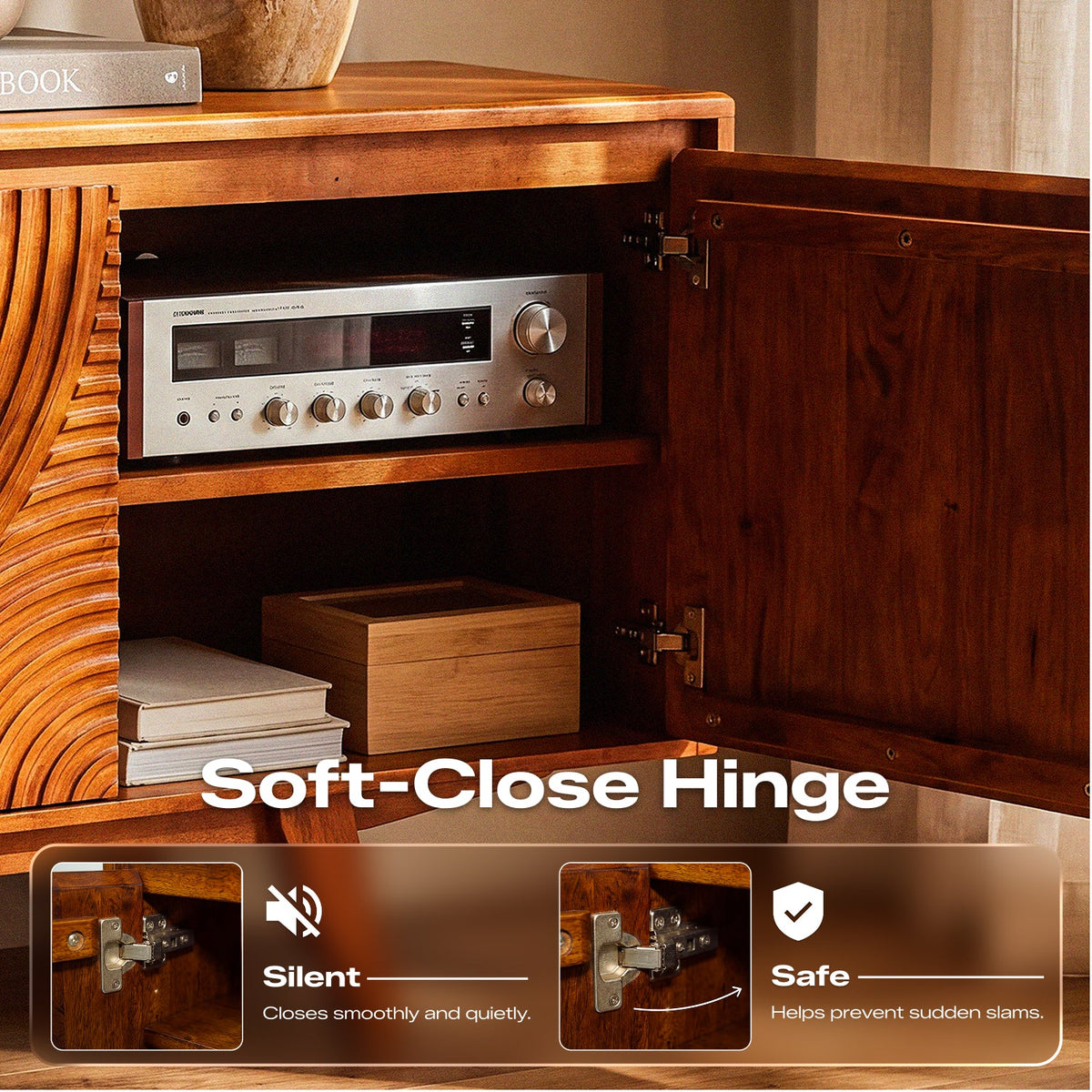 Harmony Wood TV Stand