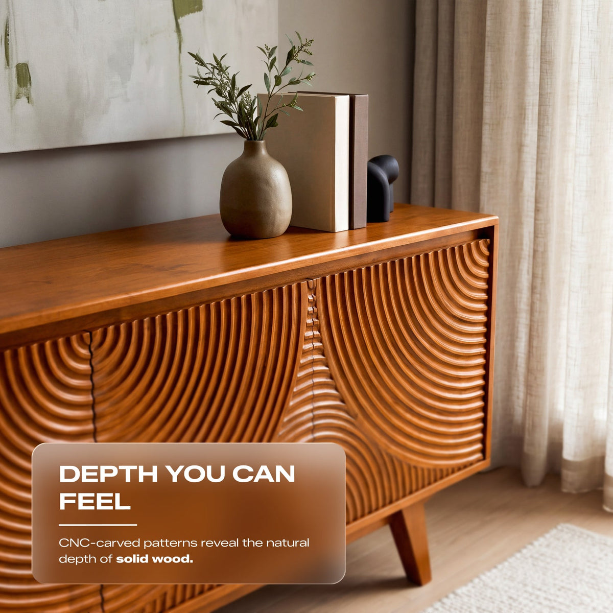 Harmony Wood TV Stand