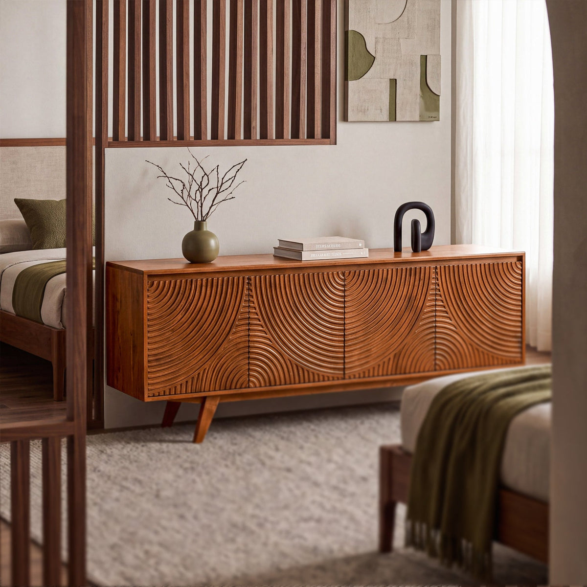 Harmony Wood TV Stand